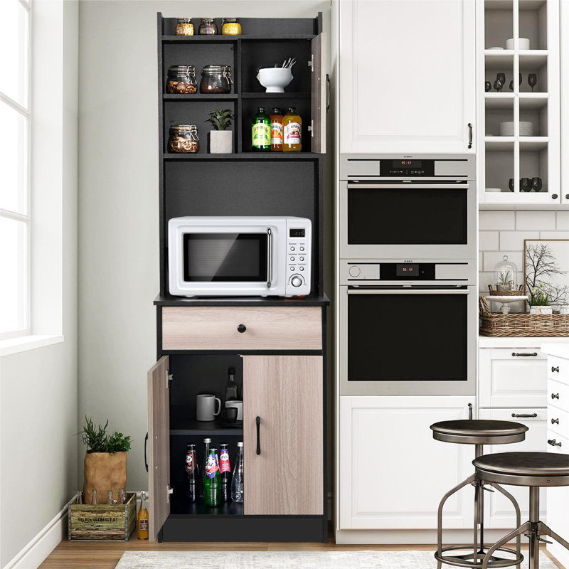 Ebern Designs Cirra 24" Kitchen Pantry Wayfair